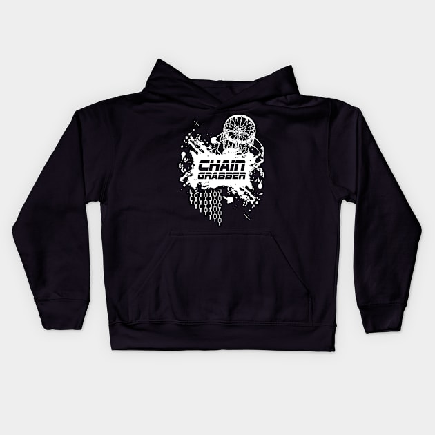 Disc Golf - Chain Grabber Kids Hoodie by TriHarder12